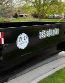 Dumpster - Green Trees